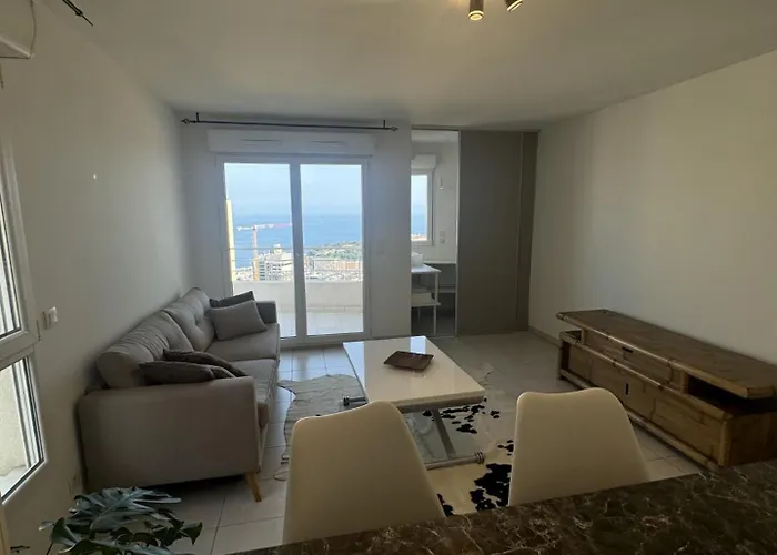 T2 Vue A 5 Min De Monaco Beausoleil